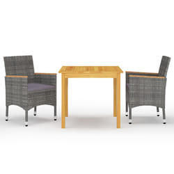 VidaXL 3067676 ensemble de meubles de jardin