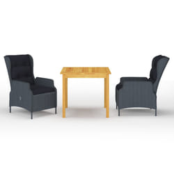VidaXL 3067744 ensemble de meubles de jardin