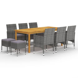 VidaXL 3067872 ensemble de meubles de jardin