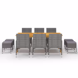VidaXL 3067872 ensemble de meubles de jardin
