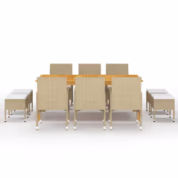 VidaXL 3067873 ensemble de meubles de jardin
