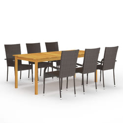 VidaXL 3067877 ensemble de meubles de jardin