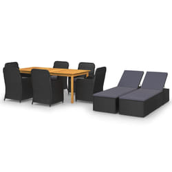 VidaXL 3067914 ensemble de meubles de jardin