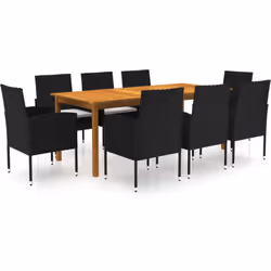 Créez une esthétique convaincante et cohérente dans votre espace extérieur avec cet ensemble de salle à manger de jardin ! La ...