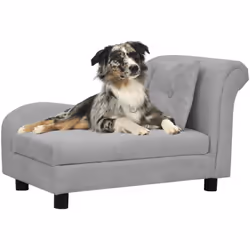 Ce canapé pour chien est sûr de gagner le cœur de votre animal de compagnie ! Votre ami à fourrure sera fier d’avoir son prop ...