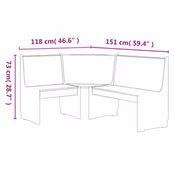 VidaXL 327249 établi d'intérieur - Vue supplémentaire 5