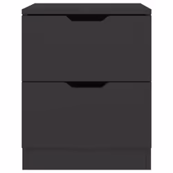 VidaXL 326726 Table de nuit et table de chevet Noir - Vue supplémentaire 4