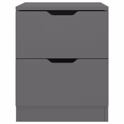 VidaXL 326727 Table de nuit et table de chevet Gris
