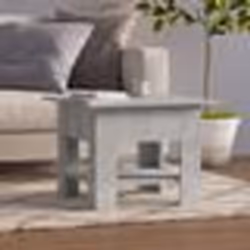 vidaXL Tables de chevet 2 pcs chêne sonoma 40x40x50 cm bois ingénierie - TU