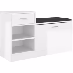 Cette armoire à chaussures, alliant bien le style simple et moderne, est un complément idéal pour garder vos chaussures à l'a ...