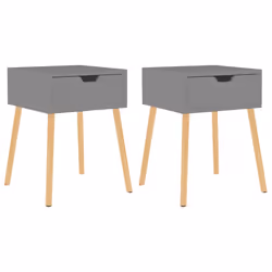 VidaXL 326800, Gris, Bois, 400 mm, 400 mm, 560 mm, 2 pièce(s)