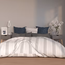 VidaXL 326800 Table de nuit et table de chevet Gris
