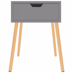 VidaXL 326800 Table de nuit et table de chevet Gris