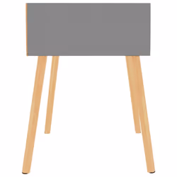 VidaXL 326800 Table de nuit et table de chevet Gris - Vue supplémentaire 4