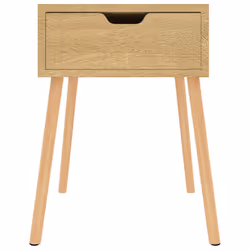 VidaXL 326801 Table de nuit et table de chevet Chêne