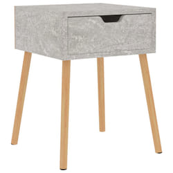 VidaXL 326803 Table de nuit et table de chevet Couleur du béton