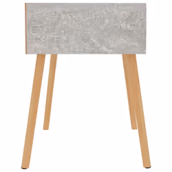 VidaXL 326804 Table de nuit et table de chevet Couleur du béton - Vue supplémentaire 4