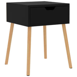 VidaXL 326809 Table de nuit et table de chevet Noir