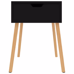 VidaXL 326809 Table de nuit et table de chevet Noir