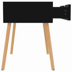 VidaXL 326809 Table de nuit et table de chevet Noir - Vue supplémentaire 7