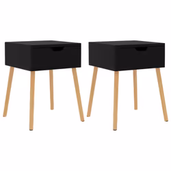 VidaXL 326810, Noir, Bois, 400 mm, 400 mm, 560 mm, 2 pièce(s)
