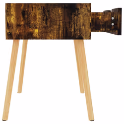 VidaXL 326811 Table de nuit et table de chevet Chêne - Vue supplémentaire 7