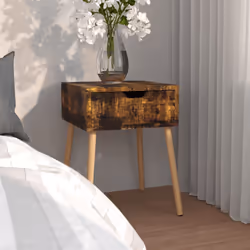 VidaXL 326812 Table de nuit et table de chevet Chêne