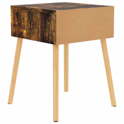 VidaXL 326812 Table de nuit et table de chevet Chêne - Vue supplémentaire 5