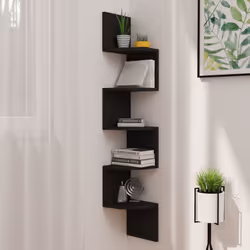 VidaXL 326832, Bois, Noir, 5 kg, 190 mm, 190 mm, 1230 mm