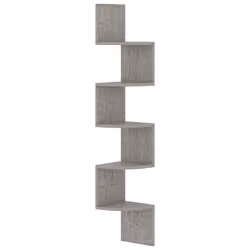 VidaXL 326835, Bois, Gris, 5 kg, 190 mm, 190 mm, 1230 mm