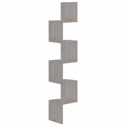 VidaXL 326835 étagères Bois Gris