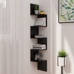VidaXL 326838 étagères Bois Noir