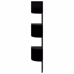 VidaXL 326838 étagères Bois Noir