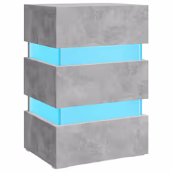 VidaXL 326844, Couleur du béton, Bois, 450 mm, 350 mm, 670 mm, 1 pièce(s)