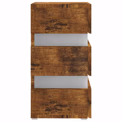 VidaXL 326848 Table de nuit et table de chevet Chêne - Vue supplémentaire 7