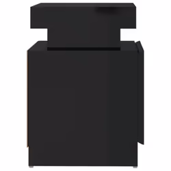 VidaXL 326856 Table de nuit et table de chevet Noir - Vue supplémentaire 5