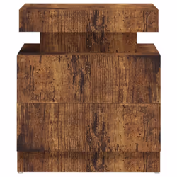 VidaXL 326857 Table de nuit et table de chevet Chêne - Vue supplémentaire 4