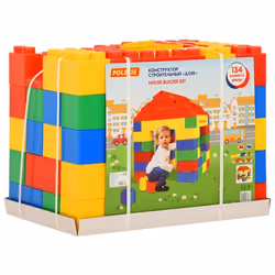 Polesie Wader Blocs en jouet XXL 134 pcs