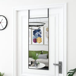 Vidaxl - Miroir de porte Noir 40x100 cm Verre et aluminium
