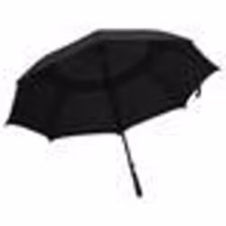 vidaXL Parapluie Noir 130 cm