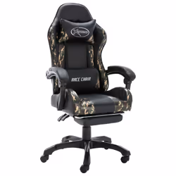 VidaXL 320096, 1 pièce(s), Coton, Simili-cuir, Polyester, Noir