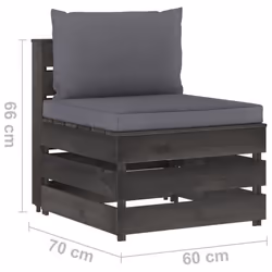 VidaXL 3068120 banc de jardin Bois - Vue supplémentaire 6
