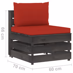 VidaXL 3068126 banc de jardin Bois - Vue supplémentaire 6
