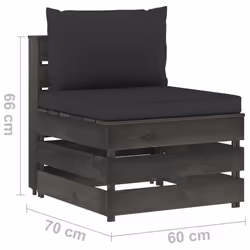 VidaXL 3068127 banc de jardin Bois - Vue supplémentaire 6