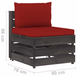 VidaXL 3068129 banc de jardin Bois - Vue supplémentaire 6