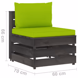 VidaXL 3068131 banc de jardin Bois - Vue supplémentaire 6