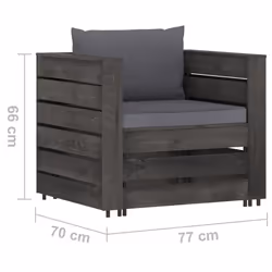 VidaXL 3068144 ensemble de meubles de jardin - Vue supplémentaire 7