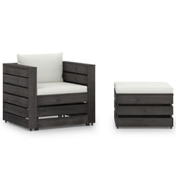 VidaXL 3068146 ensemble de meubles de jardin