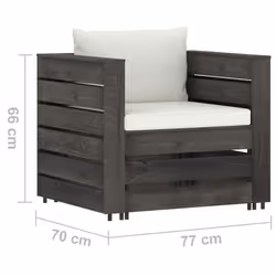 VidaXL 3068146 ensemble de meubles de jardin - Vue supplémentaire 7