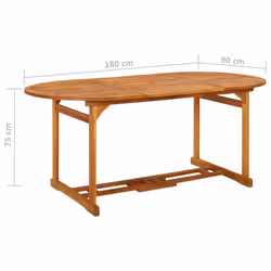VidaXL 315948 table de jardin - Vue supplémentaire 6